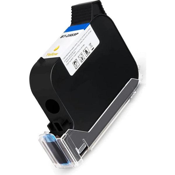 UPRINTJET Original Ink Cartridge Solvent Quick Drying 42ml Ink Cartridge Replacement for BT-HH6105B2 and B10 BT-HH6205B Hand Inkjet Printer - Yellow