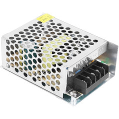 Switching Power Supply, LED Power Supply DC 5V for Security System Monitoring Devices (S-25-5 5V / 5A / 25W AC100-240V)