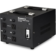 Bronson++ HE-D 4000-110 Volt 4000 Watt Voltage Converter Transformer - Bronson 110 V AC USA 4000 W
