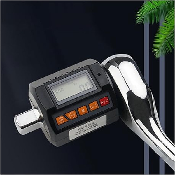 Digital Torque Wrench Adapter Digital Torque Adapter with Storage Box, Adjustable Torque Meter, Digital Angle Torque Adapter for Railway and Aviation Tests for Car