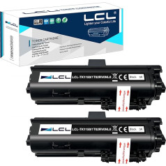 LCL Compatible Toner Cartridge TK1150 TK-1150 1T02RV0NL0 (2 Black) Compatible with Kyocera ECOSYS P2235dw Kyocera ECOSYS M2635dw Kyocera ECOSYS M2635dn Kyocera ECOSYS P2235dn Kyocera ECOSYS M2133 5dn