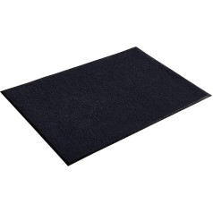 wash+dry Door Mat Black 60x90 cm black