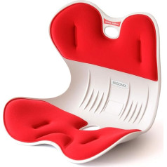 ERGONIX Lumbar Support Posture Corrector Chair for Women - Size M Ergonomic Back Support Chair for Relief of Lower Back Pain & Posture Correction - Portable Chair with Lumbar Support