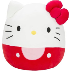 Squishmallows SQK1284 Red Kitty 30 cm Official Kelly Toys Plush Super Soft Cuddly Toy