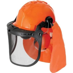 KH100100 Premium Forest Protection Kit with Visor, Headphones and Neck Protection KRAMP