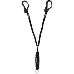 ELLER Safe Elastic Double Safety Lead with Tape Fall Steamer - Length 2 m