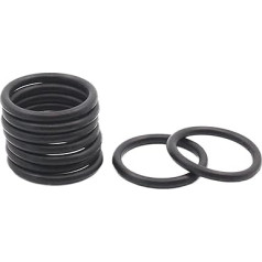 NBR-Dichtungs-O-Ring CS2,4 mm OD20,5/21/22/23/24/25/26/27/28/29/30 mm O-Ring-Dichtung Ölring-Unterlegscheibe,Zuverlässiges Material(40pieces,24x19.2x2.4mm)