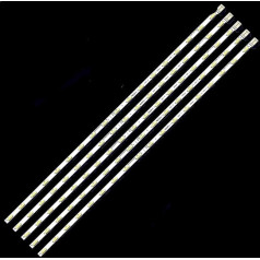 MFHgLKT Innotek-kompatibler LED-Streifen, kompatibel mit 23,6 Zoll V236BJ1-LE2 V236B1-LE2-TREM11 24LB450U V236BJ1 24MT49U 24E510E TH-24A403DX T24D310EX 24TK410V(5 Pcs)