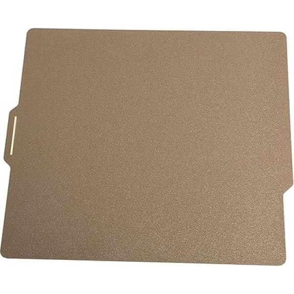 3D Printer Building Plate, Smooth Frosted Double Sided Flexible PEI Steel Sheet for Bambu Lab P1P, P1S and X1C Printers 257 x 257 mm