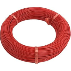 YESEFVXVT 100m Infrared 1k 2k 3k 6k 9k 12k 18k 24k Fluoroplastic Warm Underfloor Heating Cable DIY Electric Heating Cable Hotline Wire and Cable (24K 17 Ohm)