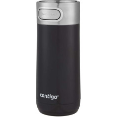 Contigo Luxe Autoseal Travel Mug, Stainless Steel Travel Mug, Insulated Flask, Leak-Proof, Coffee Mug to Go, Dishwasher-Safe, Insulated Cup with Easy-Clean Lid, BPA-Free, 360 ml