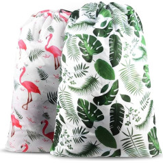 Pack of 2 Laundry Bags, Heavy Duty Travel Dirty Laundry Bags, Machine Washable Laundry Bag, XL Size Laundry Bags for Home and Dorm Camping Travel