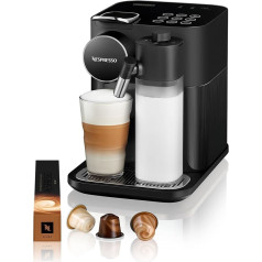 Nespresso De'Longhi EN640.B Gran Lattissima Coffee Capsule Machine with Automatic Milk System, 19 Bar Pressure, 1400 W, Black