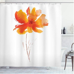 ABAKUHAUS Multicoloured Shower Curtain