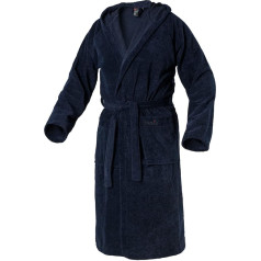 Mount Swiss Unisex Aarau Bathrobe with Hood I Men Women Made of Fluffy Cotton I Kimono with Choice of Colours and Sizes S - 5XL I Bath Robe Oeko-Tex Standard 100