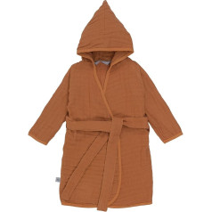 LÄSSIG Children's Cotton Muslin Bathrobe