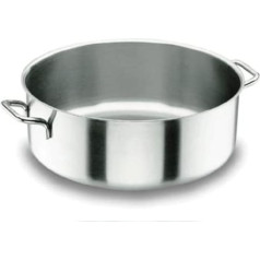 Lacor-50024W-CASSEROLE W/O LID WAGNER 24 CM