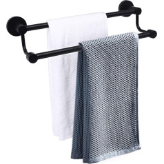 VoiceFly Towel Rail Solid Stainless Steel Towel Rail Oganizer Holder for Bathroom Kitchen