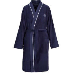 Tommy Hilfiger Bathrobe Argyle Logo Navy Size XL, navy