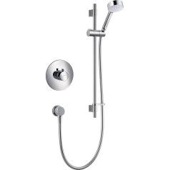Mira Showers 1.1869.003 Minilite Built-In Variable (BIV) Mixer Shower - Chrome