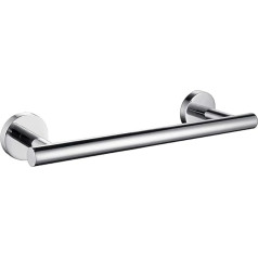 Biutimarden Towel Rail Wall Mounted for Bathroom Kitchen Towel Rail Round SUS 304 Stainless Steel Clothes Hanger Screws for Attaching Towel Rail Bathroom Accessories