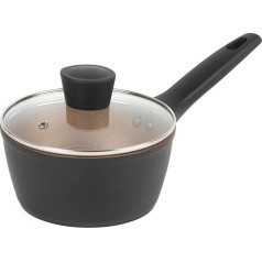 Russell Hobbs Opulence RH02135BEU7 Saucepan 16 cm, 1.5 L, Saucepan with Lid, Saucepan with 7x Hard Non-Stick Coating, Induction Pan, Dishwasher Safe