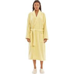 House Babylon Unisex Bathrobe Velour Dressing Gown 450 GSM Long Cotton Fibres Oeko-Tex Certified Bathrobes for Men and Women Perfect for Shower, Hotel, Pool, Spa and Gym
