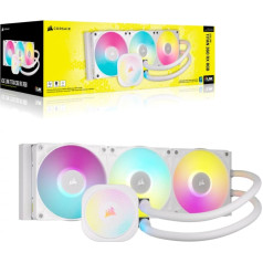 CPU dzesēšana icue link titan 360 rx rgb aio 360mm balta