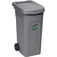 Eco System Waste Bin 80 L S/Pedal Grey
