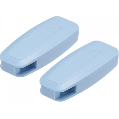 sourcing map Blind Weight 2 Pack 80mm Curtain Shutter Beads Chain Handle Roman Vertical Roller Blind Accessories Blue