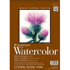 Strathmore 440-2 Strath W.Color 400 11X1512SHT 59 kg, Paper, White, 11 x 15 Inches