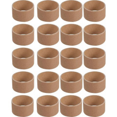 EXCEART Pack of 20 craft rolls, kraft paper, cardboard tubes, DIY craft paper rolls
