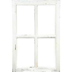 Blümelhuber Decorative Vintage Stable Window Country House Style Decoration - Vintage Decorative Window for Hanging - Wall Decoration Wood - Wooden Window Decoration