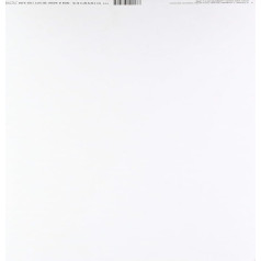 Bazzill Basics Paper 25 ScrapBooking Sheets Smoothies Coconut Swirl, White