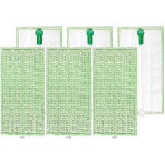 Mop Cloths for Kobold SP600 SP600S Compatible Microfibre Floor Cloth - 4 Wipes