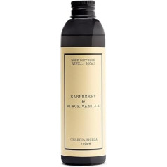 Cereria Molla 1899 Raspberry Black Vanilla Refill for Diffuser 200 ml, 1343