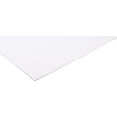 sourcing map EVA Foam Sheets White 98x34cm 4mm Thick Craft