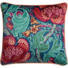 Laurence Llewelyn-Bowen - Down The Dilly Filled Cushion 43 x 43 cm in Blue