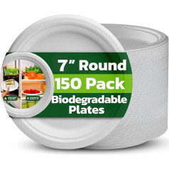 Ask Packaging 150 Disposable Plates 7