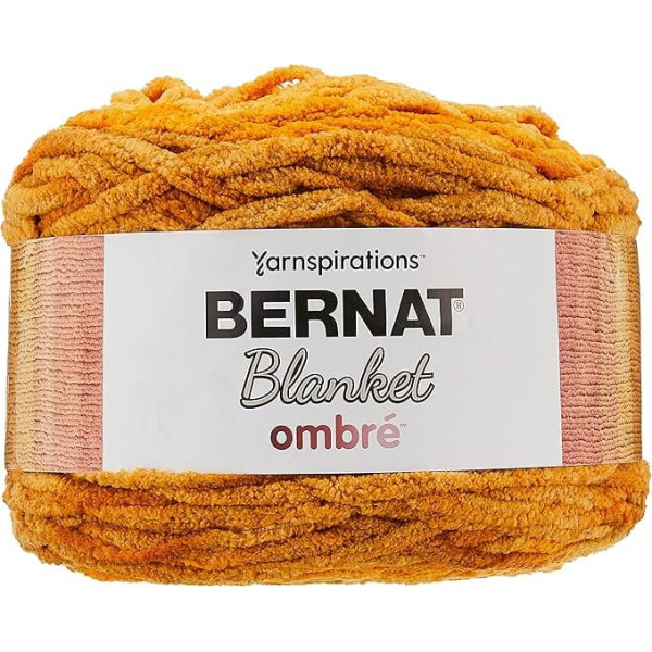 Bernat 16103636008 Ombre, Polyester, Orange Crush Ombré, 300 g, 201 Metres