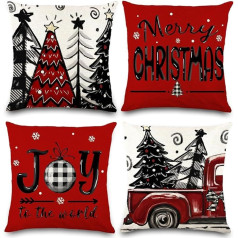 JOISHOP Christmas Cushion Covers