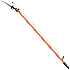 Deuba® Telescopic Pruning Saw 2-in-1 Nylon Cable Pulley Max. Working Height 4 Metres Loppers Pruning Saw Garden Saw Loppers