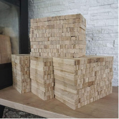 30 kg Oak Kindling Very Clean and Dry Perfect Kindling Wood for a Cosy Room Temperature, Ideal Accessory to Ignite Firewood in the Fireplace