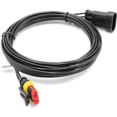 vhbw 3 m Low Voltage Cable Compatible with Gardena Robotic Sileno City (from Year of Manufacture 2018) - Transformer Cable for Robotic Lawnmower Lawn Mower Lawn Robot