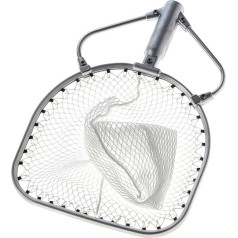 Fiap PROFINET D Shape White Landing Net – salabardos (D Shape, Aluminium, white, 300 mm, 418 mm, 36 mm)