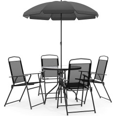 Flash Furniture Folding Chair 79 x 79 x 71 cm Black
