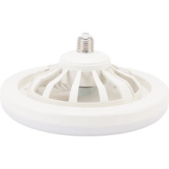 Garosa Modern Flush Mount Ceiling Fan with Lights, 36W 9.8