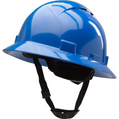 OSHA Full Brim Vented Safety Helmet 6 Point Ratchet System Compliant with ANSI Z89.1 Personal Protective Gear Carbon Fiber Design Hard Hat