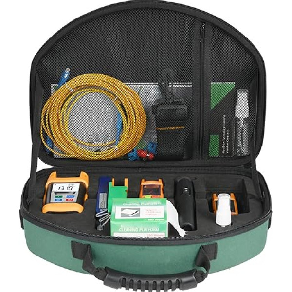 Glasfaser-Testkit, Leistungsmesser, Weiße LED-Lichtquelle, Reinigungsstift-Set Zum Testen