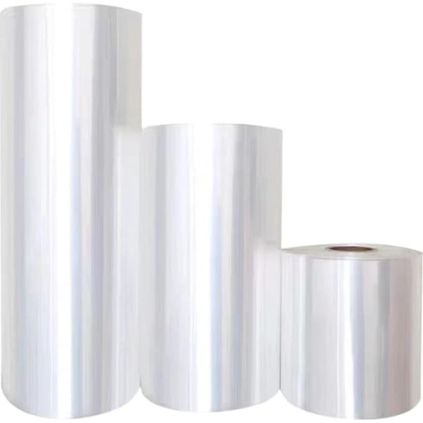 TSALON POF Heat Shrink Clear Membrane, Plastic Cosmetic Packaging, Shrinkable Folding Sheets, Material: Pof, Transparent Folding Membrane (Color : Width 45cm 17inch, Size : Length 10M)